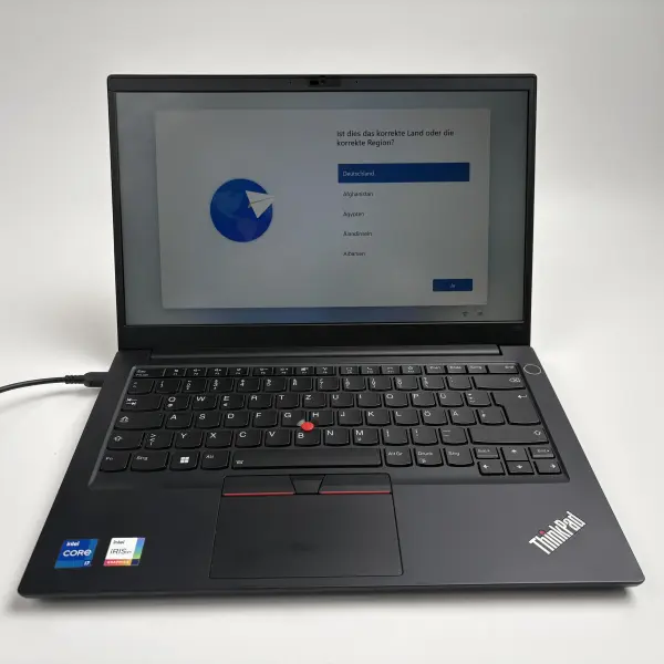 Lenovo ThinkPad 14" Gen 4 i7-1255U 1,7GHz 16GB 512GB Schwarz Iris Xe
