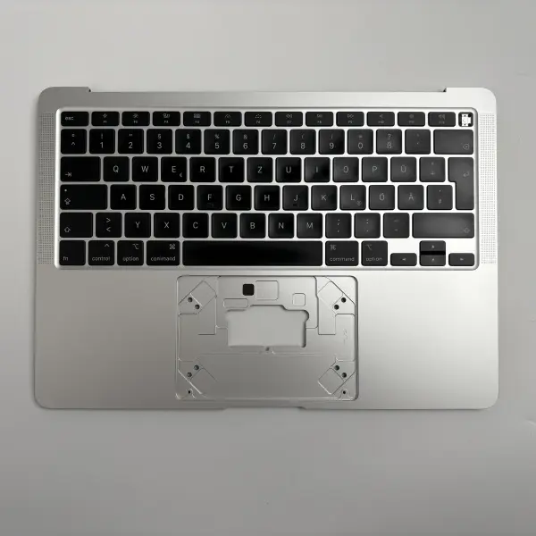 Apple MacBook Air 13" A2179 2020 Topcase Tastatur QWERTZ Silber C