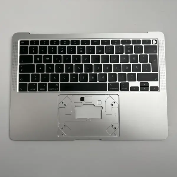 Apple MacBook Air 13" A2179 2020 Topcase Tastatur Akku QWERTZ Silber