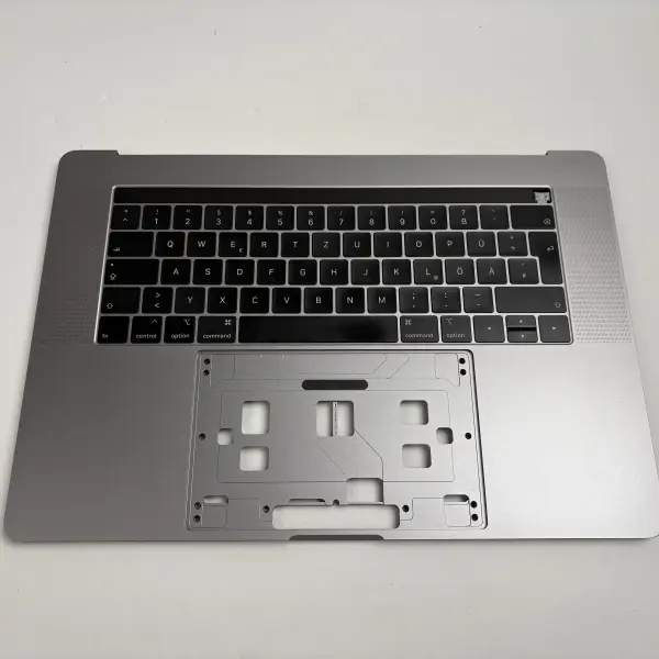 Apple MacBook Pro 15" A1990 2018 2019 Topcase Tastatur QWERTZ Spacegrau D