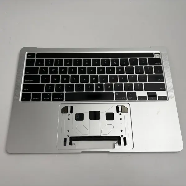 Apple MacBook Pro 13" A2251 2020 Topcase Tastatur QWERTY US Silber Akku C