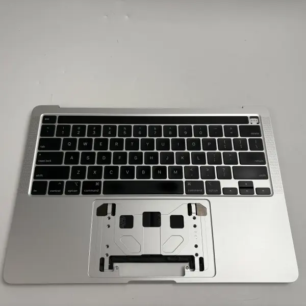 Apple MacBook Pro 13" A2251 2020 Topcase Tastatur QWERTY US Silber Akku B