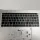 Apple MacBook Pro 15" A1990 2018 2019 Topcase Tastatur QWERTZ Silber D
