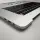 Apple MacBook Pro 15" A1990 2018 2019 Topcase Tastatur QWERTZ Silber D