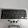 Apple MacBook Pro 13" A2251 2020 Topcase Tastatur QWERTZ Silber Akku B