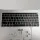 Apple MacBook Pro 15" A1990 2018 2019 Topcase Tastatur QWERTY US Silber C