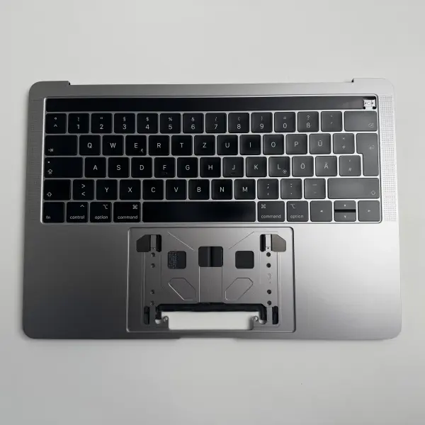Apple MacBook Pro 13" A1989 2018 2019 Topcase Tastatur Akku QWERTZ Spacegrau