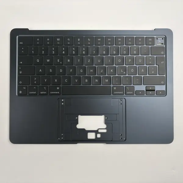 MacBook Air 13" 2024 A3113 Topcase Tastatur QWERTZ Midnight A-Grade