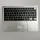 MacBook Air 13" 2024 A3113 Topcase Tastatur QWERTZ Silber B-Grade
