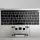 Apple MacBook Pro 13" A1989 2018 2019 Topcase Tastatur Akku QWERTY UK Silber C