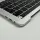 Apple MacBook Pro 13" A1989 2018 2019 Topcase Tastatur Akku QWERTY UK Silber C