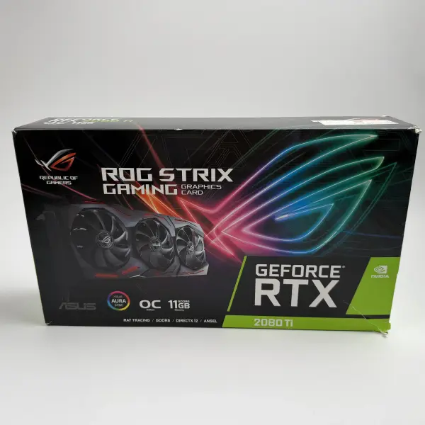 Asus ROG Strix GeForce® RTX™ 2080 Ti 11GB OC Grafikkarte (Black)