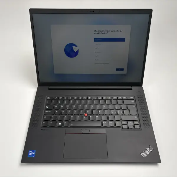 Lenovo ThinkPad 16" P1 Gen 4 2,5GHz i7-11850H 32GB 1TB T1200 4GB QWERTZ Schweiz