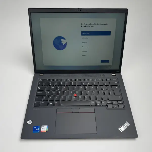Lenovo ThinkPad 14" T14s Gen 3 1,7 GHz i7-1255U 16GB 512GB Schwarz QWERTZ Shweiz