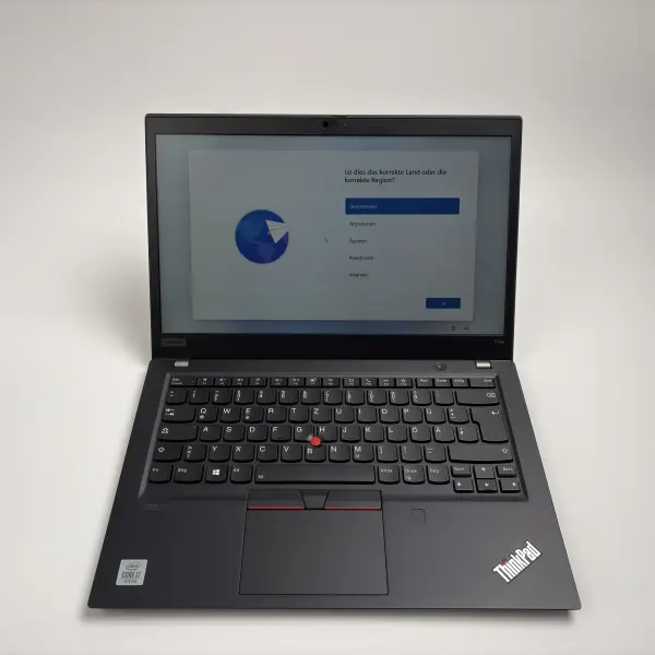 Lenovo ThinkPad 14" T14s Gen 1 2,3GHz i7-10510U 16GB 512GB  Schwarz