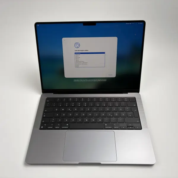 Macbook Pro 14" A2442 2021 M1 Max 64GB 4TB 32C Spacegrau