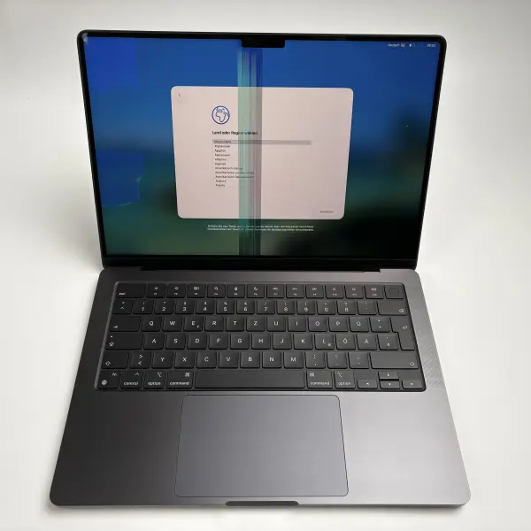 Apple MacBook Pro 14" A3112 M4 10C CPU 16GB 512GB Space Schwarz Teildefekt