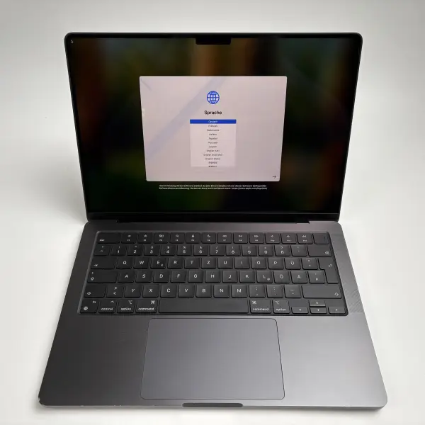 Apple MacBook Pro 14" A3112 M4 10C CPU 16GB 512GB Space Schwarz Wasserschaden