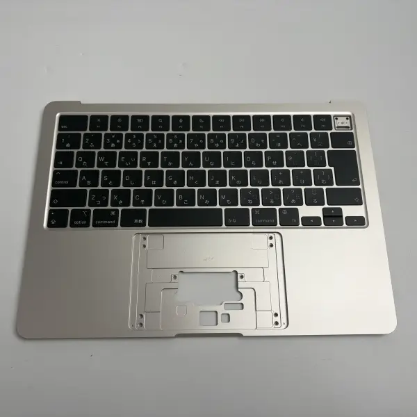 MacBook Air 13" 2022 A2681 Topcase Tastatur JAPAN Midnight Starlight Space Silber  Starlight
