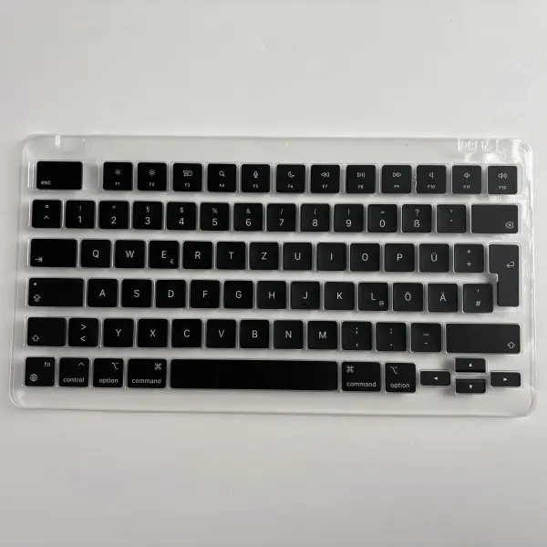 Apple MacBook Tastenkappen QWERTZ DE Tastatur Schwarz Mitternacht – MacBook Air/Pro ab 2020