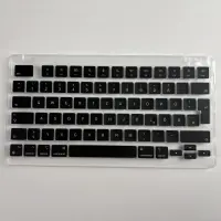 Apple MacBook Tastenkappen QWERTZ DE Tastatur Schwarz...
