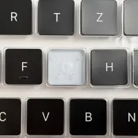 Apple MacBook Tastenkappen QWERTZ DE Tastatur Schwarz...