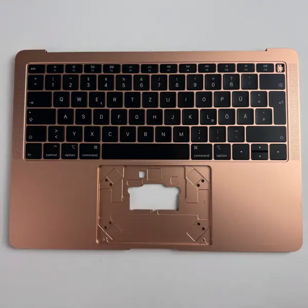 Apple MacBook Air 13" A1932 2018 2019 Topcase Tastatur QWERTZ Gold A