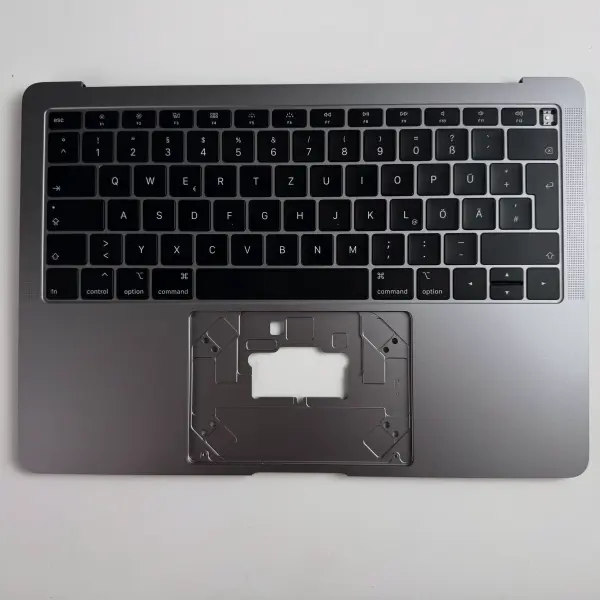 Apple MacBook Air 13" A1932 2018 2019 Topcase Tastatur Akku  QWERTZ Spacegrau A