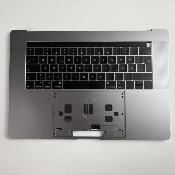 Apple MacBook Pro 15" A1990 2018 2019 Topcase Tastatur Akku QWERTZ Spacegrau  C