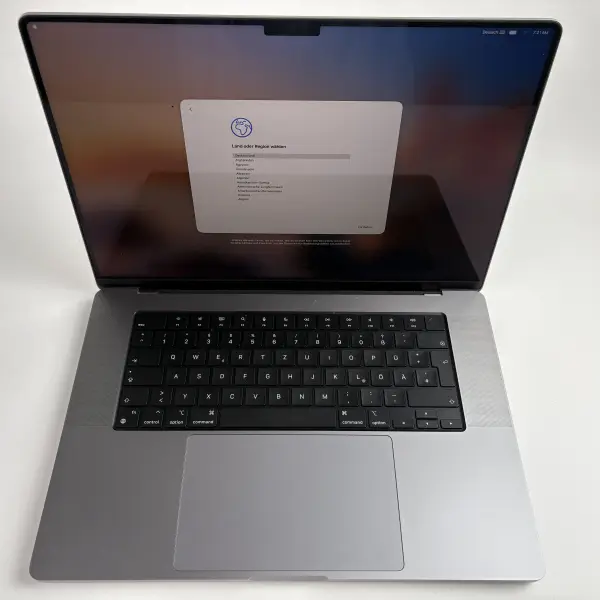 Macbook Pro 16" A2485 2021 M1 Max 64GB 1TB 32C Spacegrau